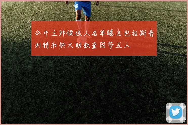 公牛主帅候选人名单曝光包括斯普利特和热火助教奎因等五人